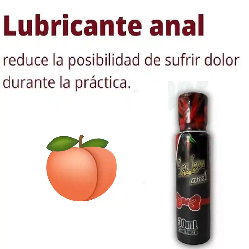 Lubricante Anal Sin Dolor Sex