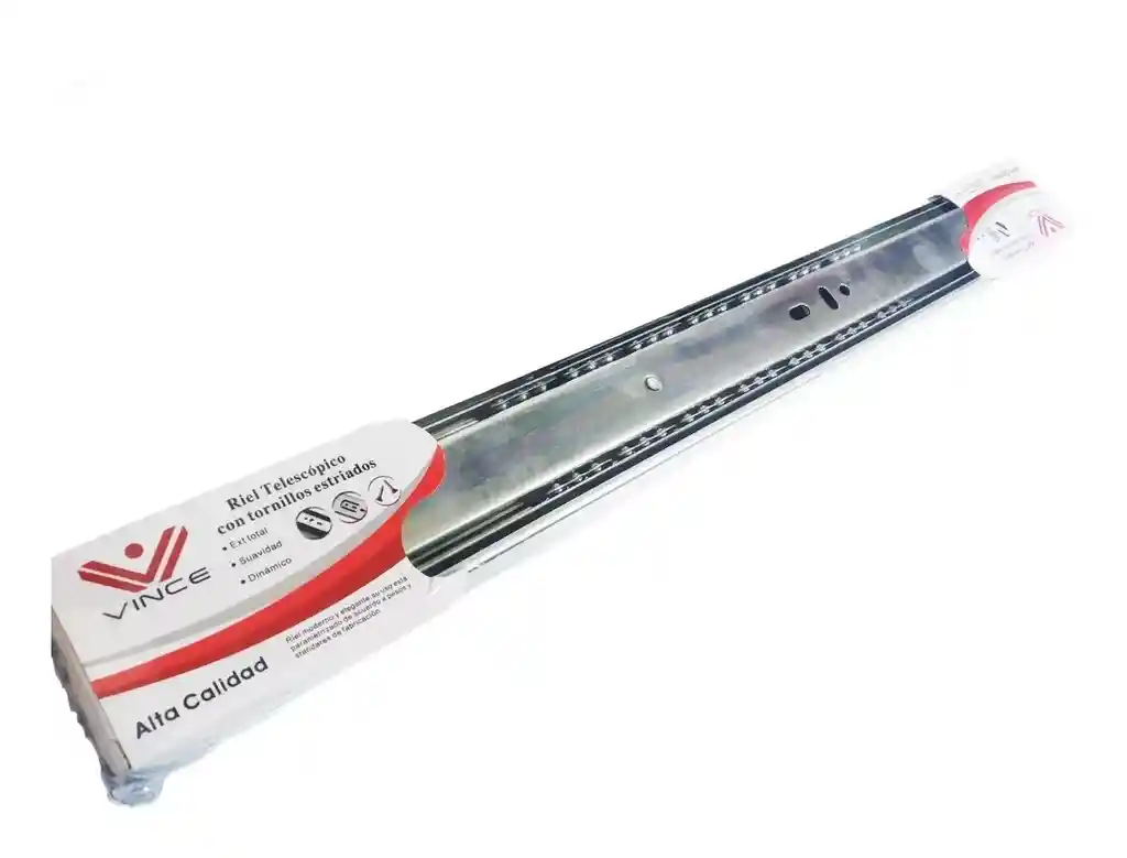 Corredera Full Extensión 25 Cm De 85libras