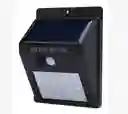 Lampara Luz 20 Led Recargable Solar Sensor Noche Nocturno