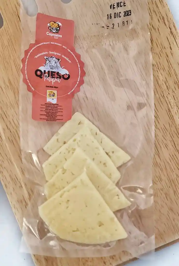 Queso Paipa Snacks Para Toda La Semana (7 Unidades De 30 Grs.)