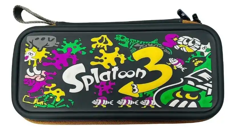 Estuche Rigido Diseño Modelo Splatoon 3 Compatible Nint. Switch/oled