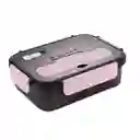 Porta Comidas Lonchera Libre De Bpa Practico Con Cubiertos
