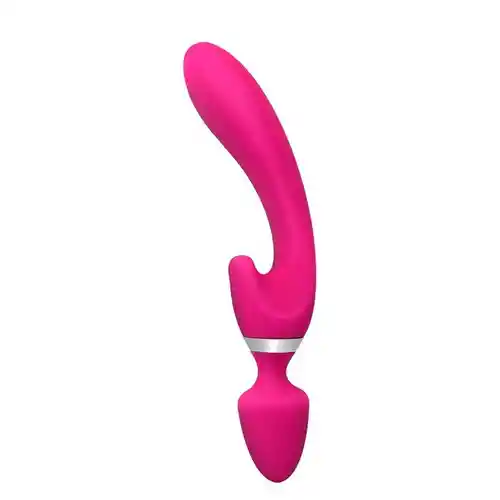 Vibrador Triple Estimulación Sumergible Zonas Erogenas Vaginal Y Clitoris