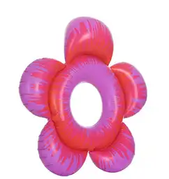 Flotador Inflable Aro Diseño Flor Para Piscina