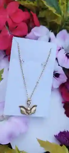 Juego Cadena Y Aretes Diseño Dumbo