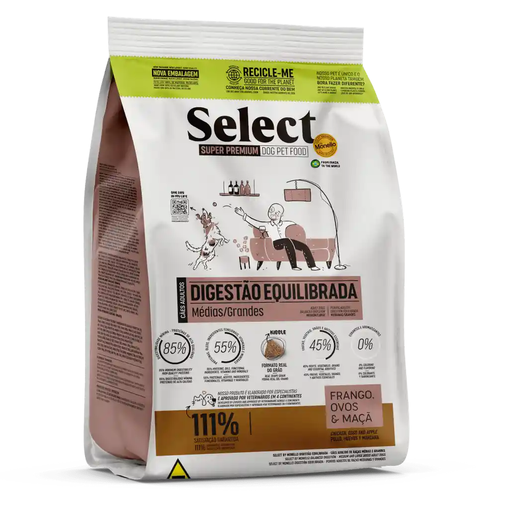 Monello Select Perro Adultos Medianos Grandes