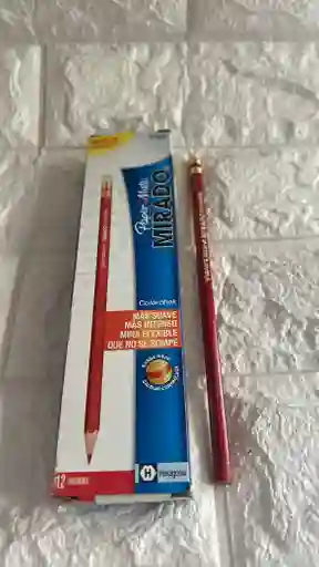 Lapiz Rojo Mirado Unidad