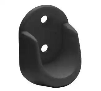 Soporte Para Tubo De Closet Negro X2