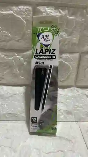 Lapiz Carboncillo Ah Royal Caja X12