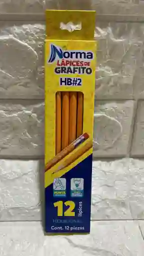Lapiz Norma Hb#2 Caja X12