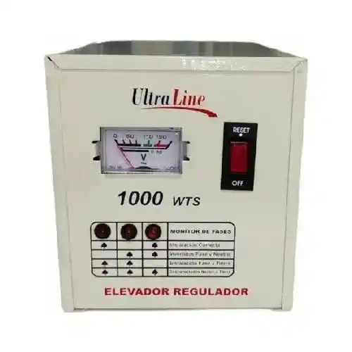 Regulador Estabilizador De Voltaje 1000w Ultra Line - Pc´s, Tv, Equipos E.t.c.