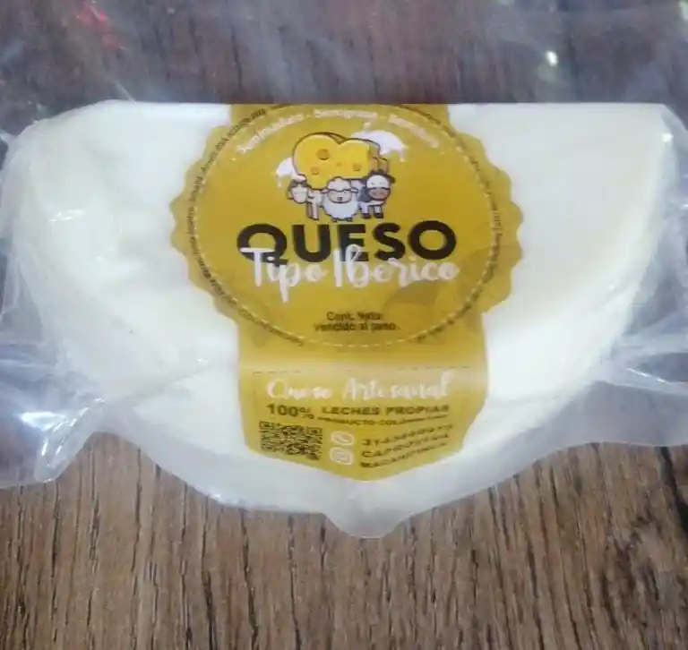 Queso Tipo Ibérico 200 Grs. Aprox,