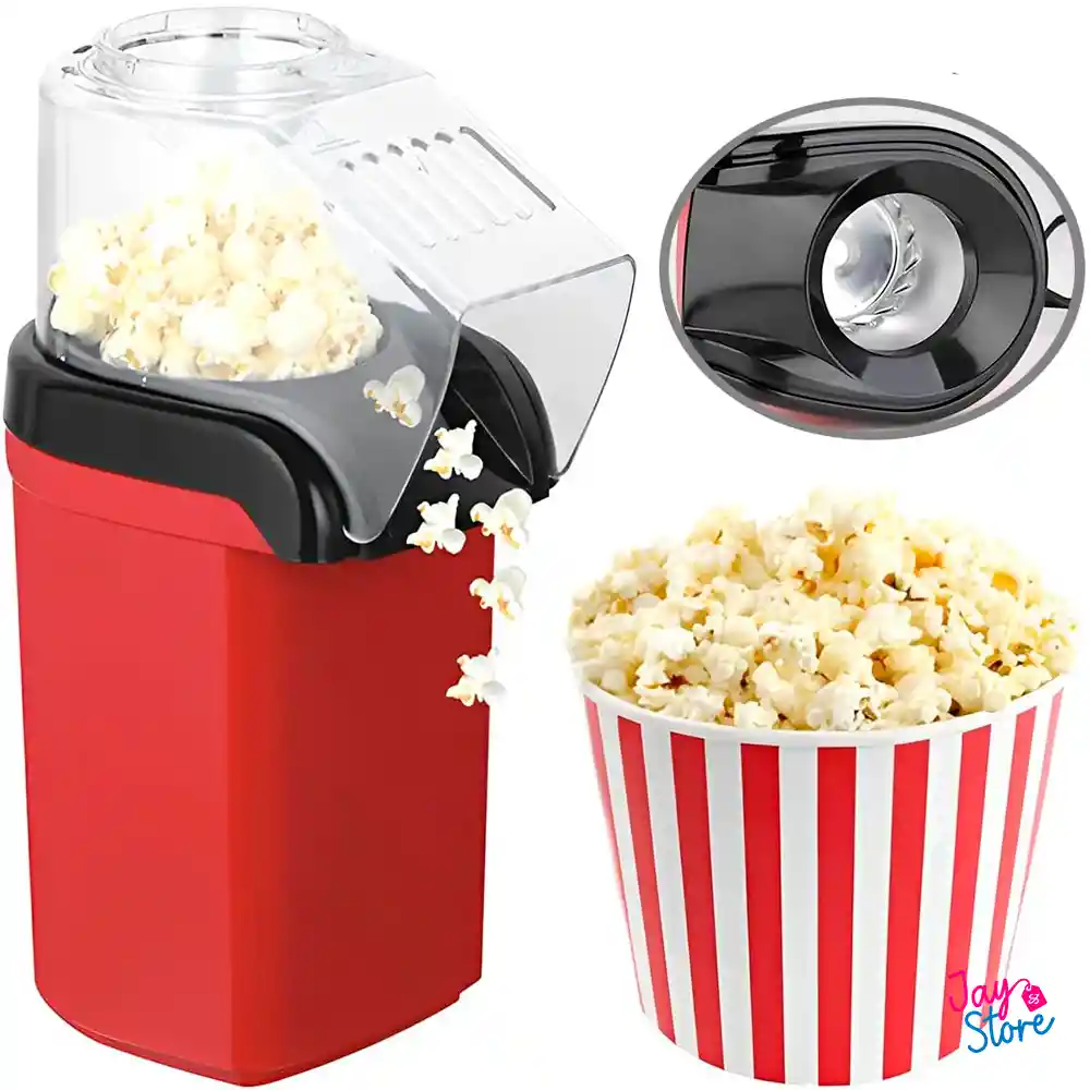Crispetera Máquina Para Hacer Palomitas De Maíz Pira Pop Corn - Rosa