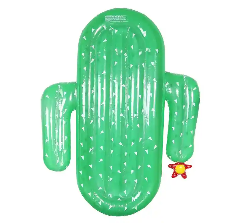 Flotador Colchón Inflable Cactus Para Piscina - Premium