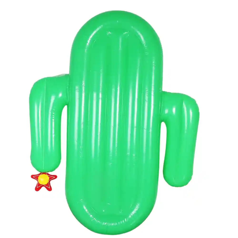 Flotador Colchón Inflable Cactus Para Piscina - Premium