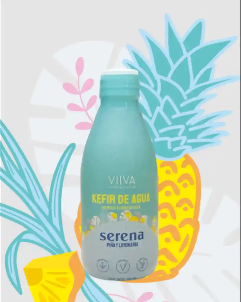 Kefir Serena Piña Y Limonaria 280ml