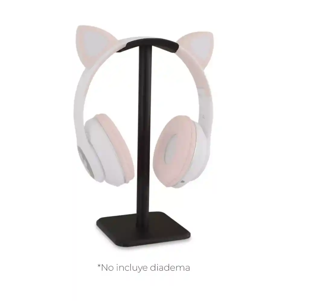 Soporte Diadema Gamer Auriculares Audifonos Holder Negro