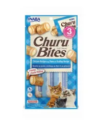 Cat Churu Bites Pollo, Tuna Y Vieira X3