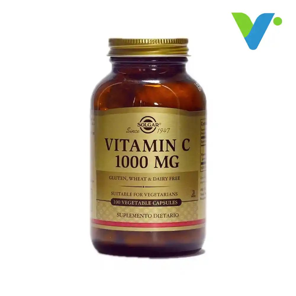 Vitamina C 1000mg 100 Caps Solgar