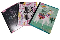 Cuaderno Cuadriculado 100 Hojas Cosido Para Mujer Primavera