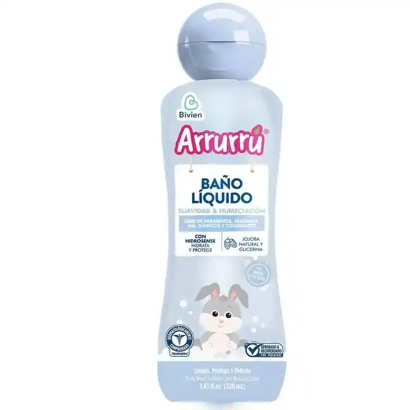 Bano Liquido Arrurru Naturals 220 Ml