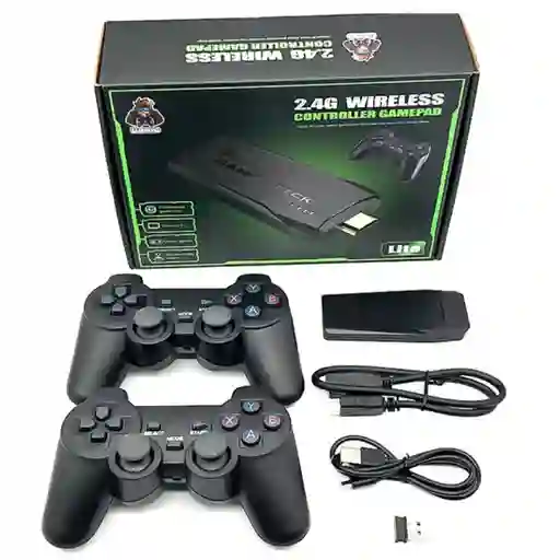 Consola De Juegos Inalámbrica Game Stick Lite 2.4g 64gb Ps1