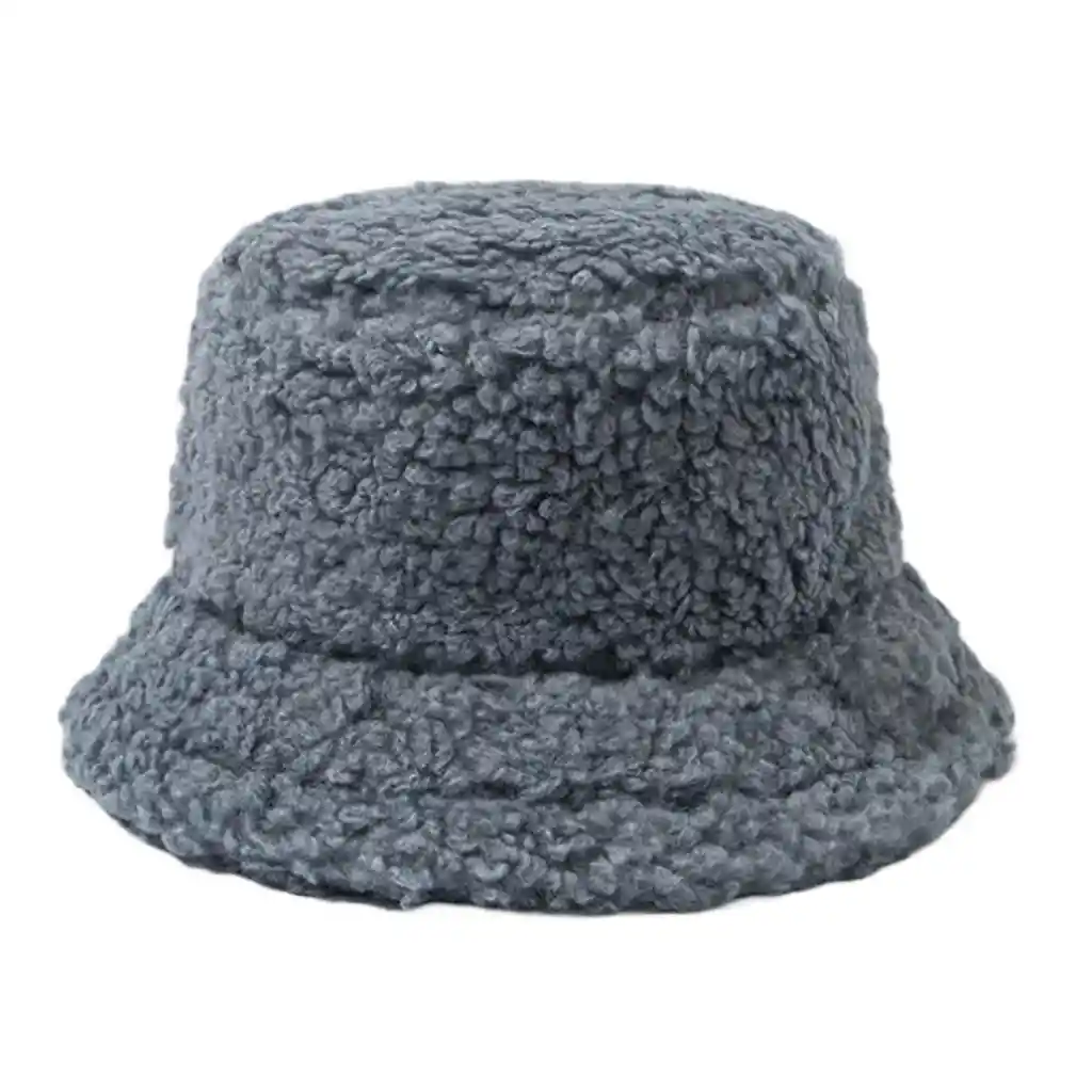 Gorro Pesquero Pescador Bucket Hat Sombrero Peluche Invierno