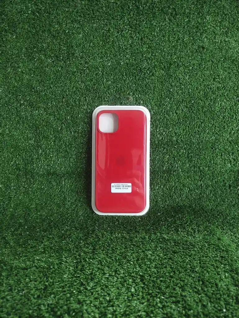 Iphone 15 Plus | Forro Protector| Silicone Case |rojo | Iphone | Carcasa | Funda | Anti Humedad