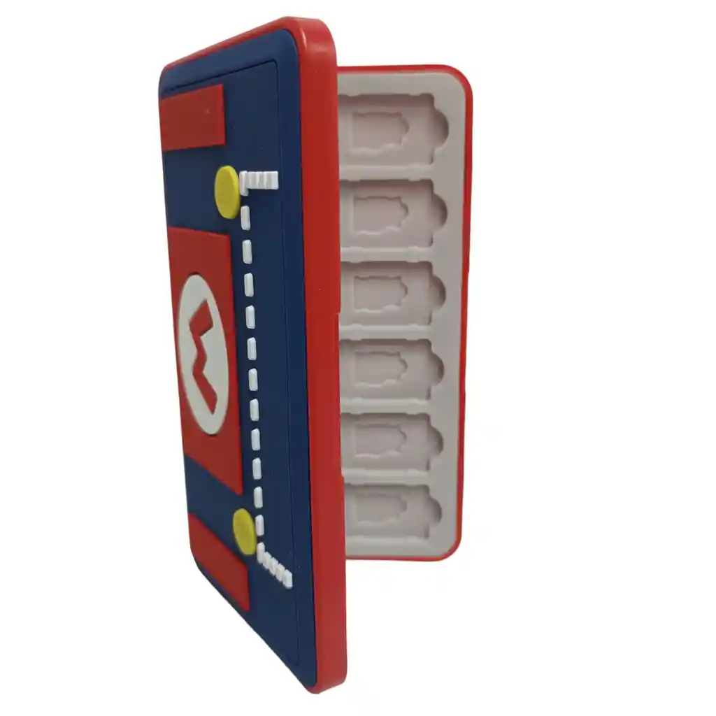 Portajuegos Capacidad Para 24 Vestido Mario Compatibleswitch/oled/lite