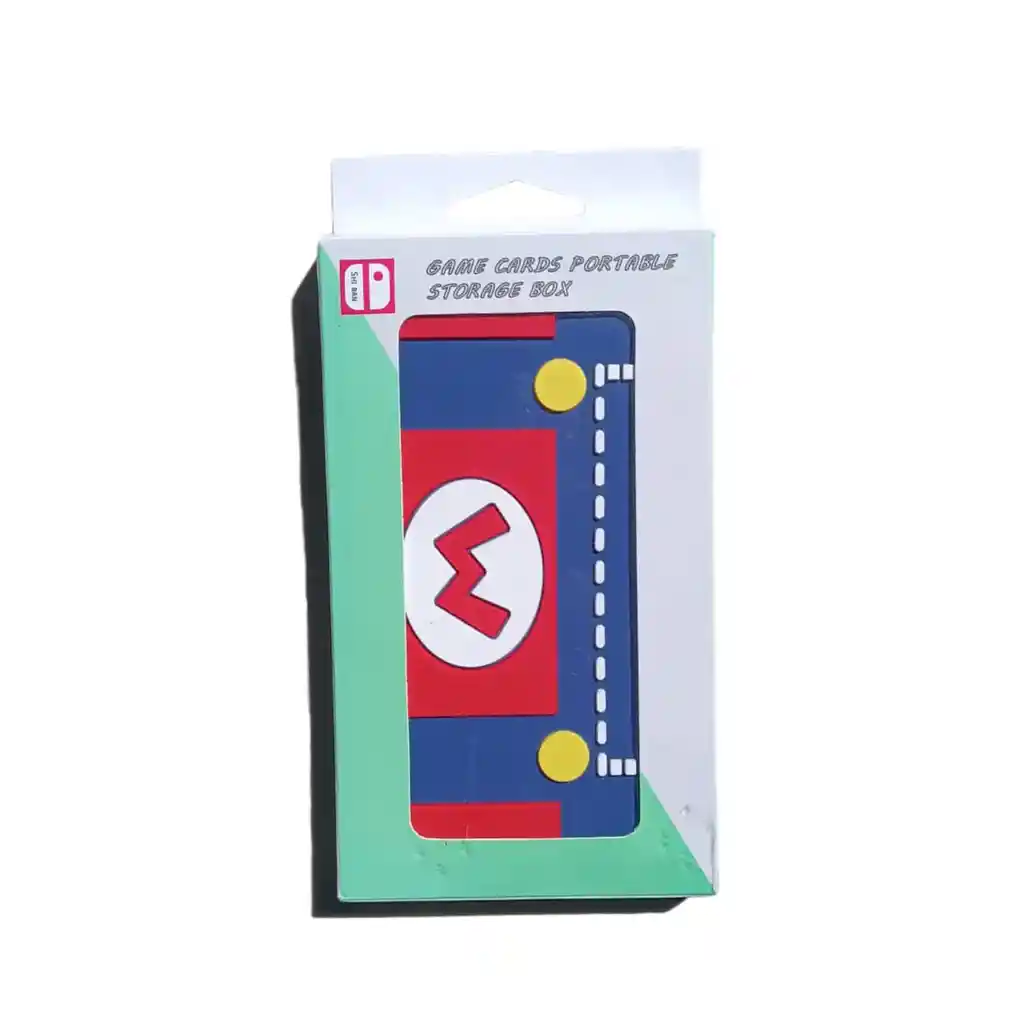 Portajuegos Capacidad Para 24 Vestido Mario Compatibleswitch/oled/lite