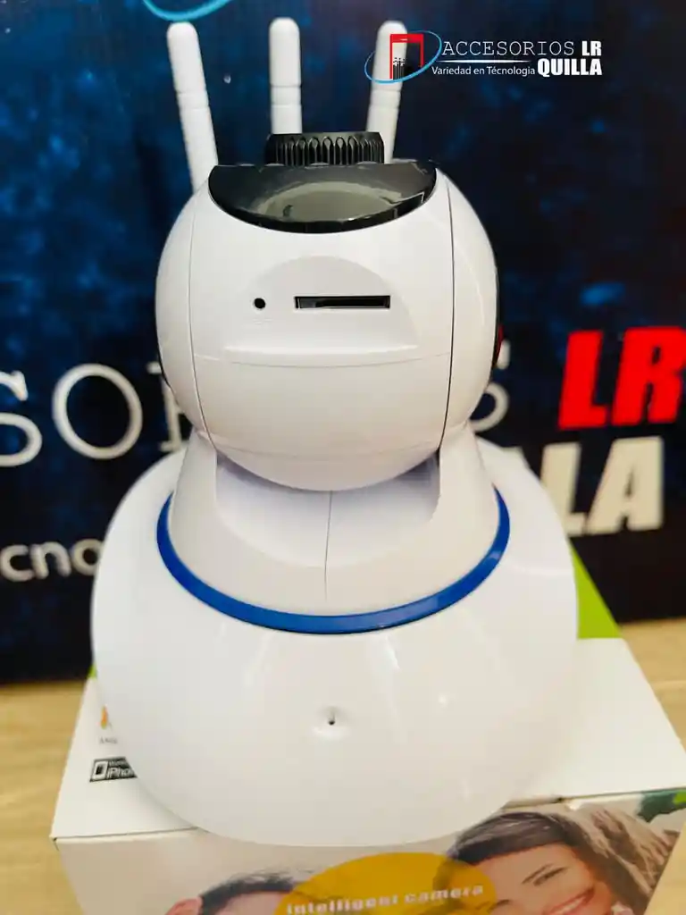 Camara Robotica Inalambrica Wifi 3 Antenas 360º