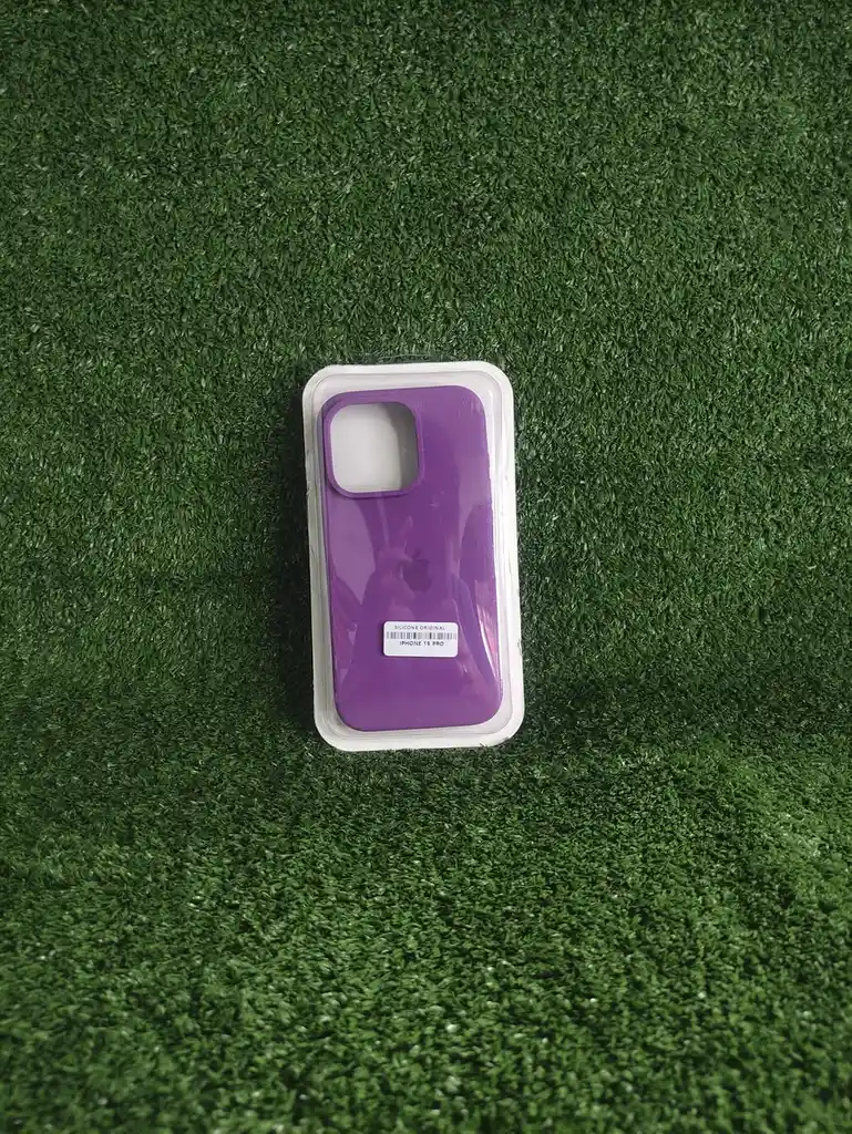 Iphone 15 Pro | Forro Protector| Silicone Case |violeta | Iphone | Carcasa | Funda | Anti Humedad