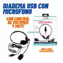 Diadema Maxell Usb Con Microfono / Audifonos Call Center Usb/ Diadema Usb Para Llamadas Con Mute