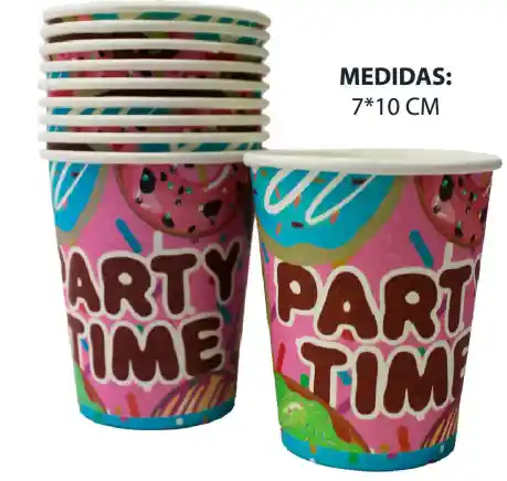 Kit De Decoración Para Fiesta Temática Donas