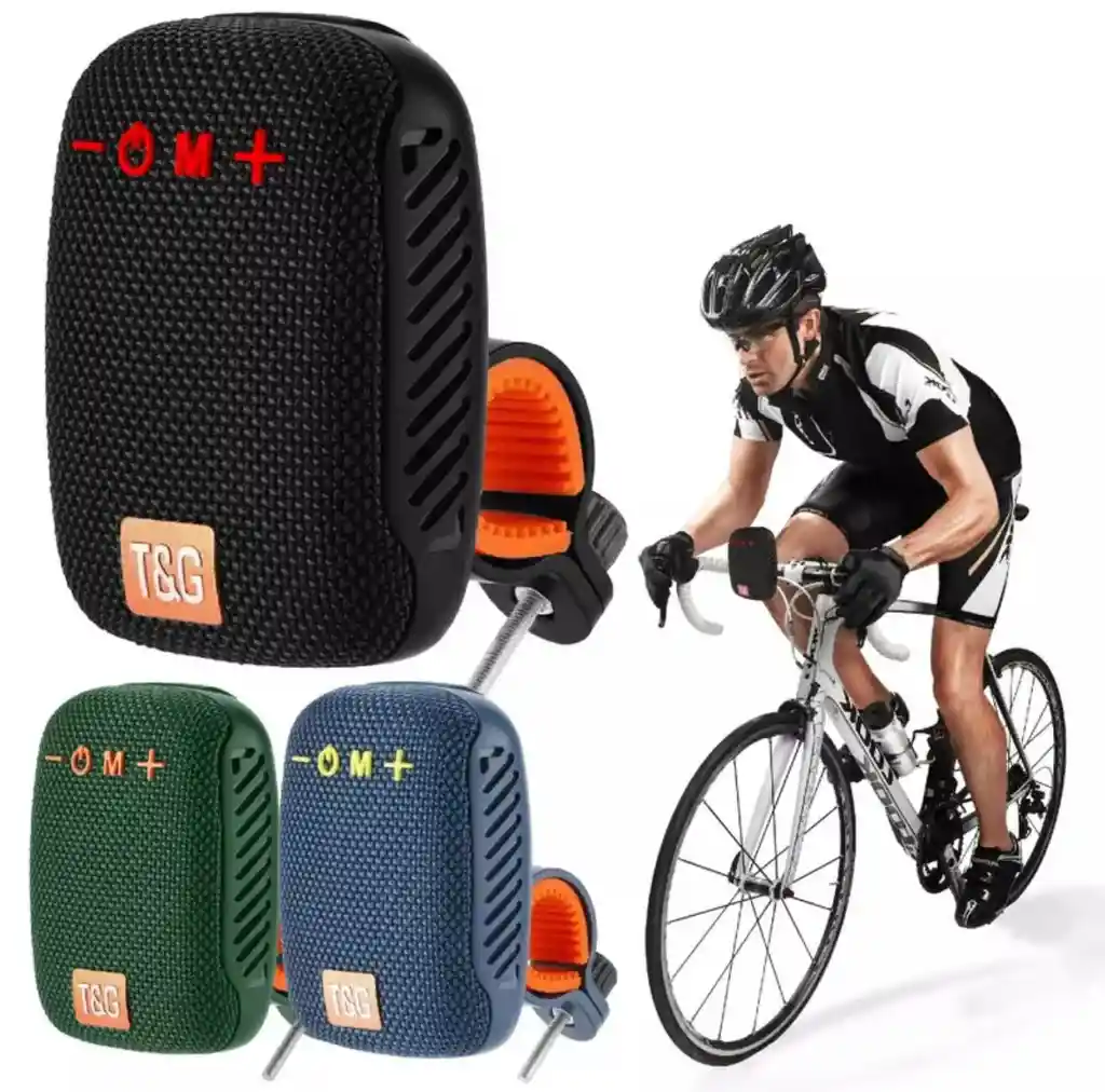 Altavoz Parlante Bluetooth Portátil Bicicleta Impermeable