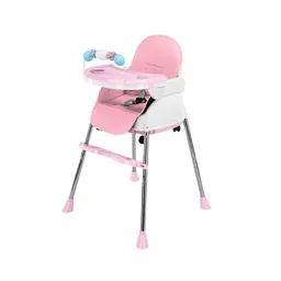 Silla Comedor Para Bebe 3 En 1 Rosa