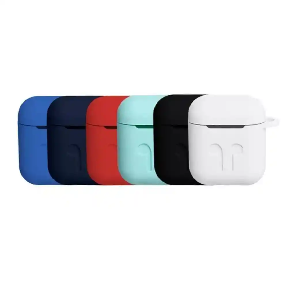 	 Estuche Funda Protector Para Apple Airpods 1 Y 2 En Tpu