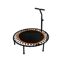 Trampolin Plegable Fitness Ejercicio Con Agarradera 102cm