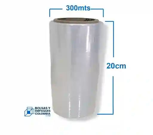Rollo Vinipel Stretch 20cm X 300 Mts
