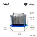 Trampolin Brincolin Para Niños Con Malla Protección 2 M