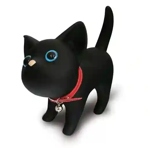 Alcancía Gato Negro Para Regalo Y Decoración