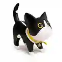 Alcancía Gato Mancha Blanca