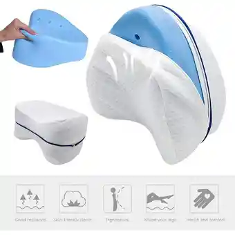 Almohada Ortopédica Cojin Entrepiernas Espuma Viscoelastica