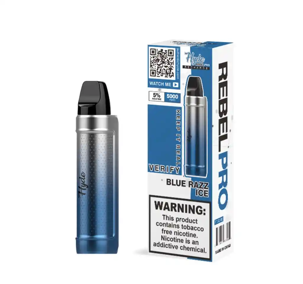 Vaporizador Hyde Blue Razz Ice 5000