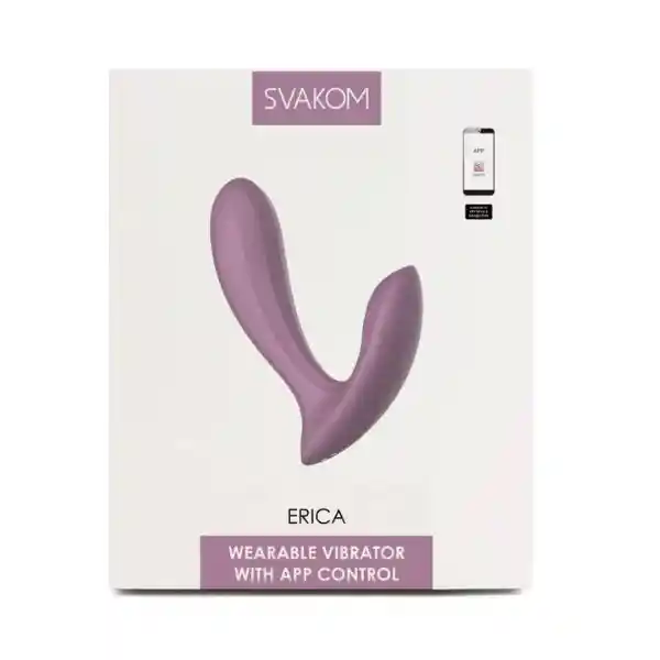 Vibrador Svakom Erica Con App Doble Estimulación