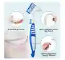 Cepillo Placa Dental Protesis Ortodoncia Braquets Caja Dental Frenillos Protector Dental