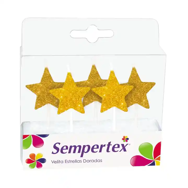 Velita Estrellas Doradas