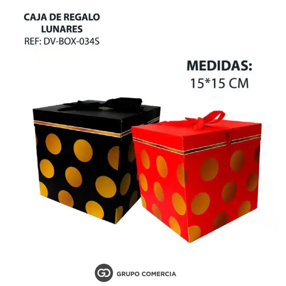 Caja De Regalo Premium 15*15* Cm