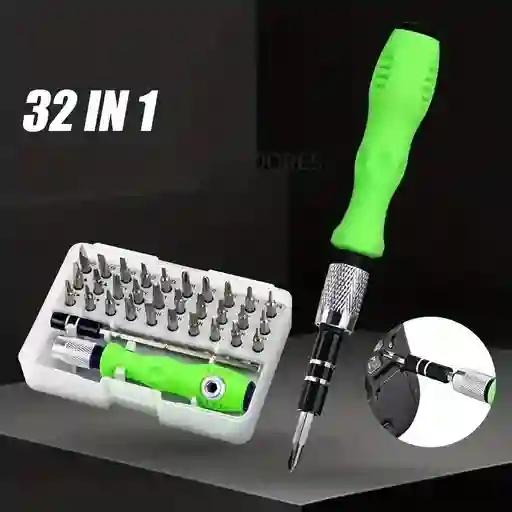Kit Destornilladores De Precision 32 En 1