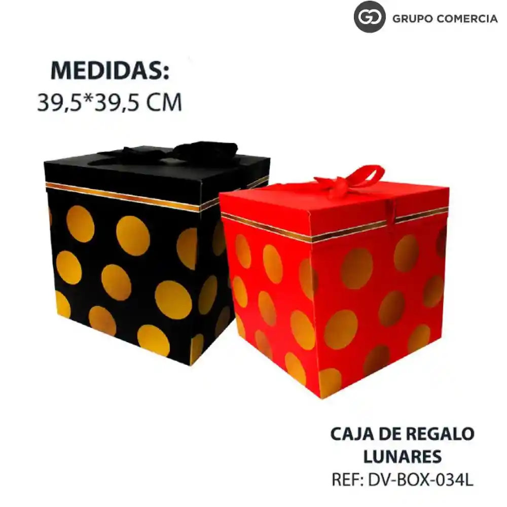 Caja Sorpresa De Puntos 39,5*39,5 Cm Premium